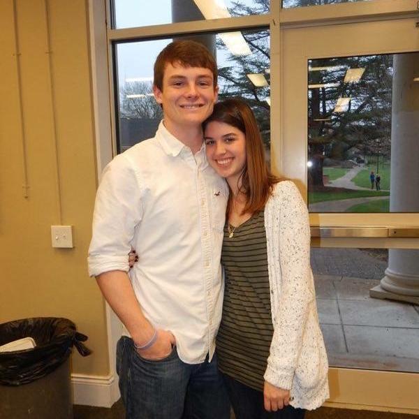 Our first "real" date. January, 2016