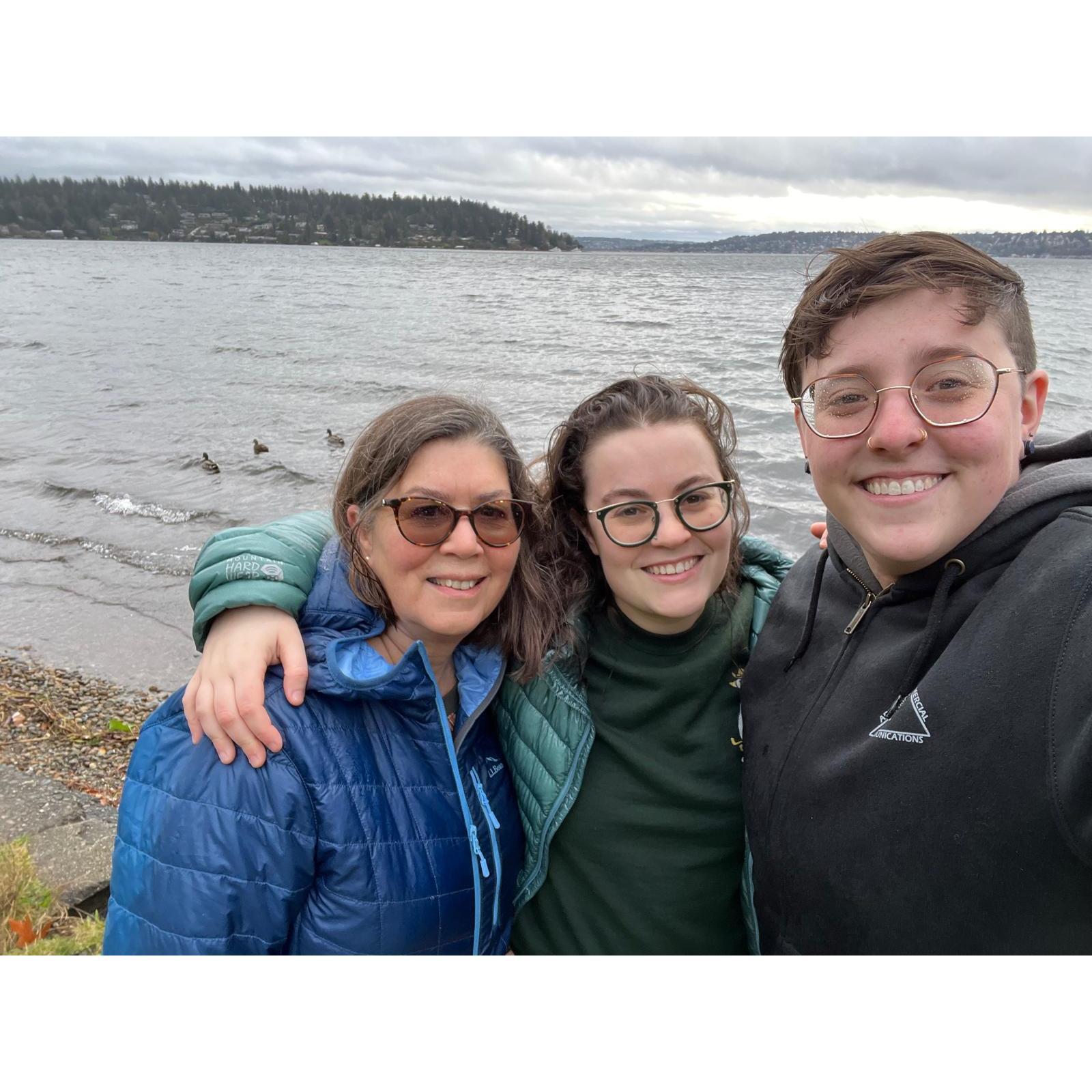 Doreen visiting, 2025