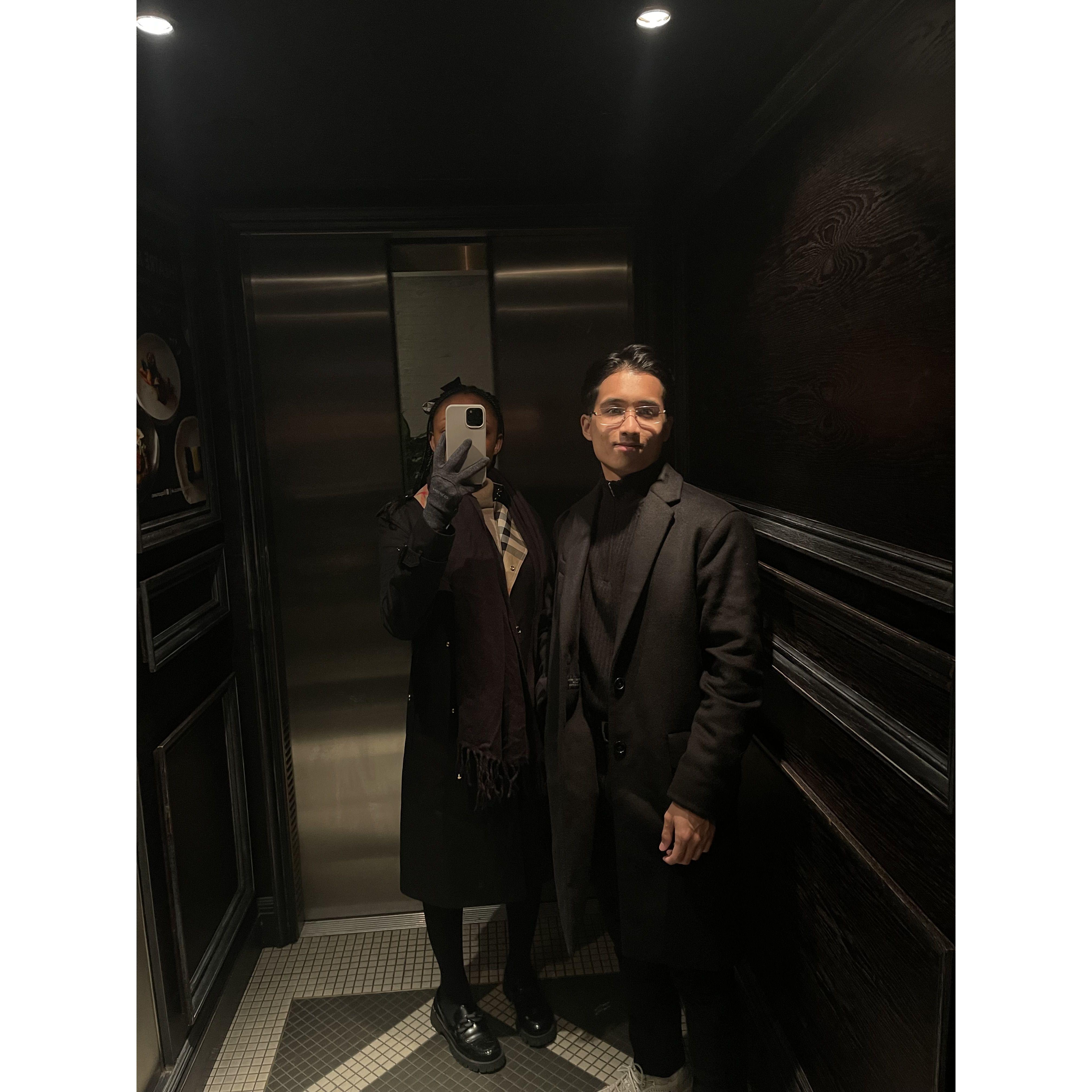 Elevator pic in London