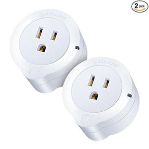 Etekcity 2 Pack Voltson WiFi Smart Plug Mini Outlet with Energy Monitoring, Works with Amazon Alexa Echo and Google Assistant, No Hub Required, ETL Listed, White