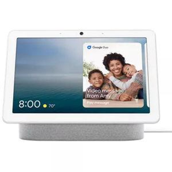 Google Nest Hub Max Smart Display - Chalk Color