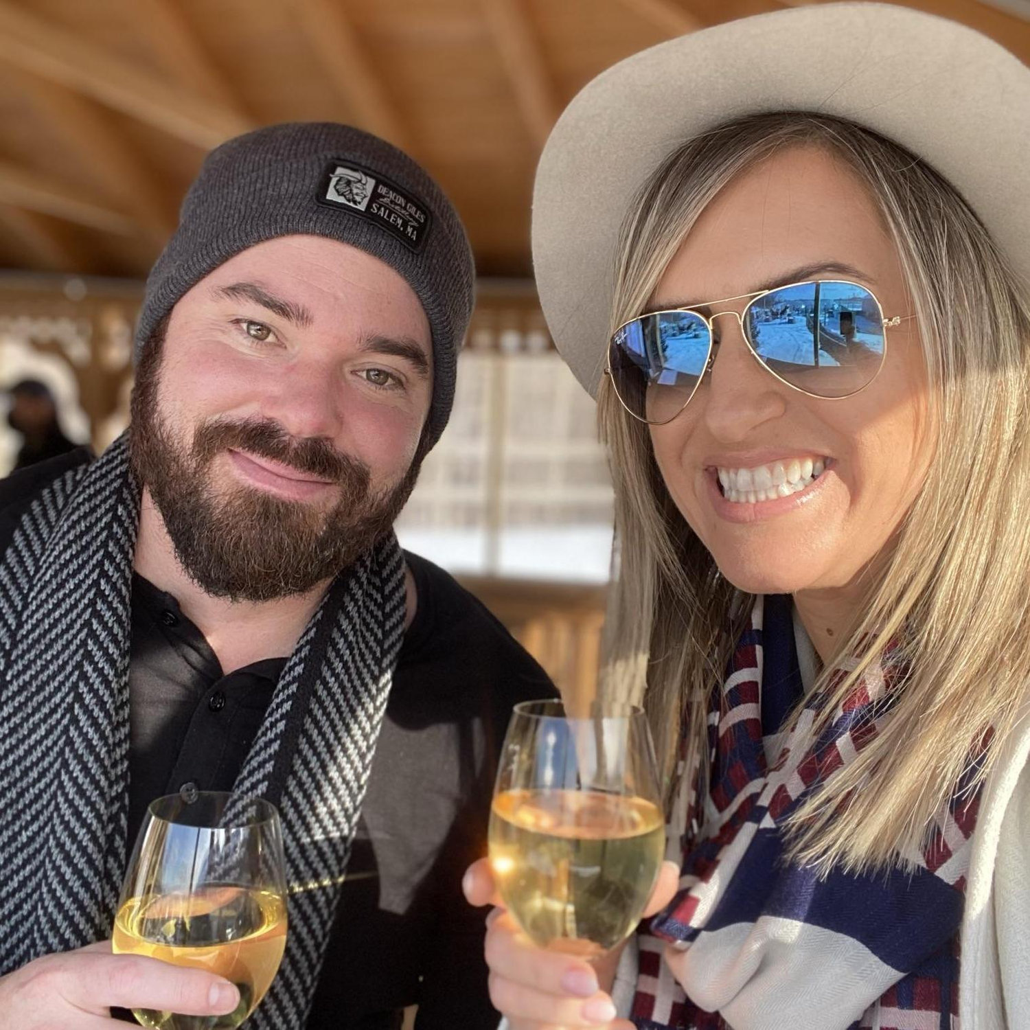 Winter wine igloos in Michigan
