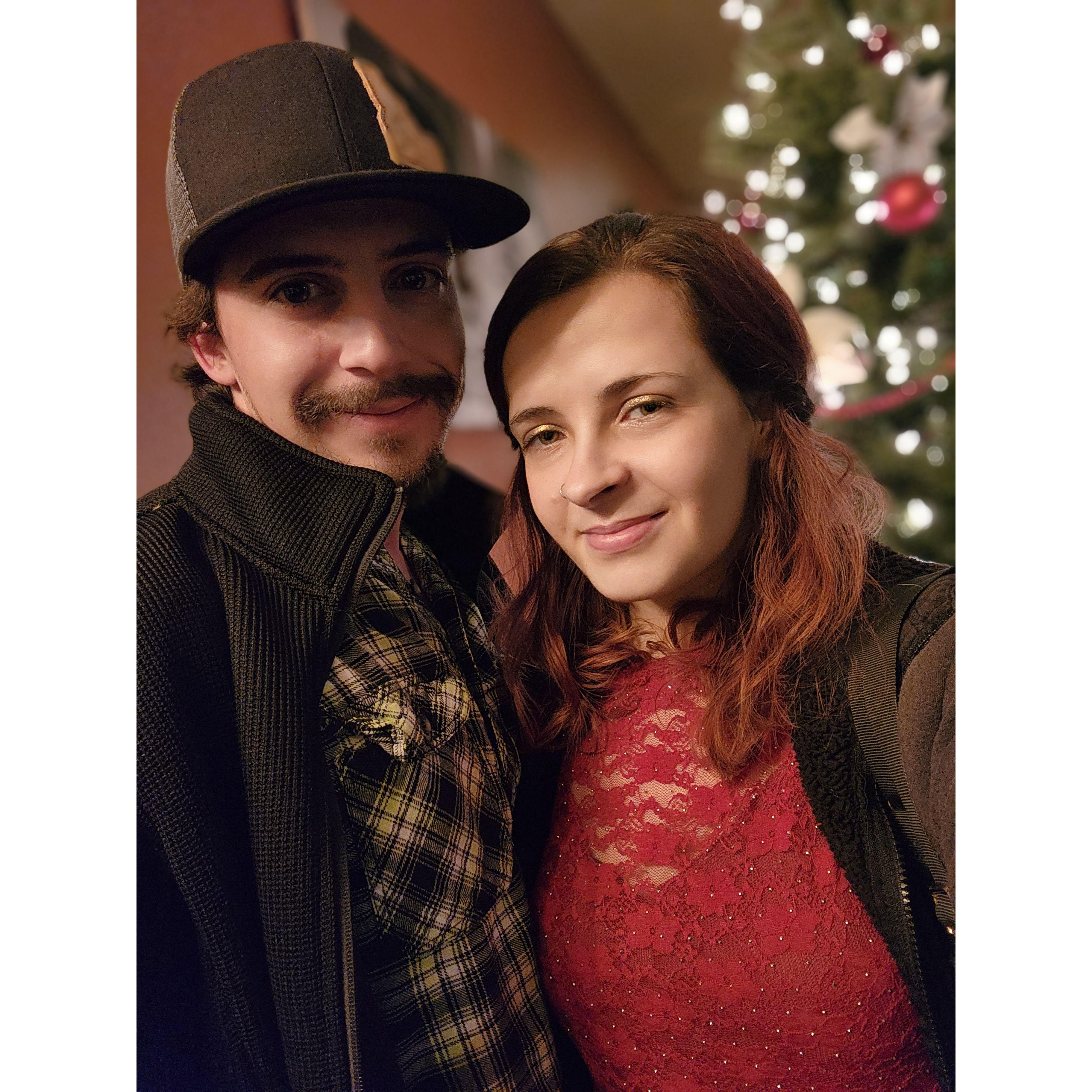 Date night, after becoming officially boyfriend-girlfriend