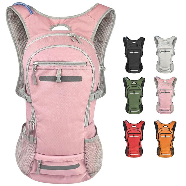 Zavothy 18L Multipurpose Hiking Backpack with 3L Water Bladder – Durable Hydration Backpack with Insulated Bladder Compartment, Hidden Helmet Holder & Rain Cover – for Hiking, Commuting, and Camping
