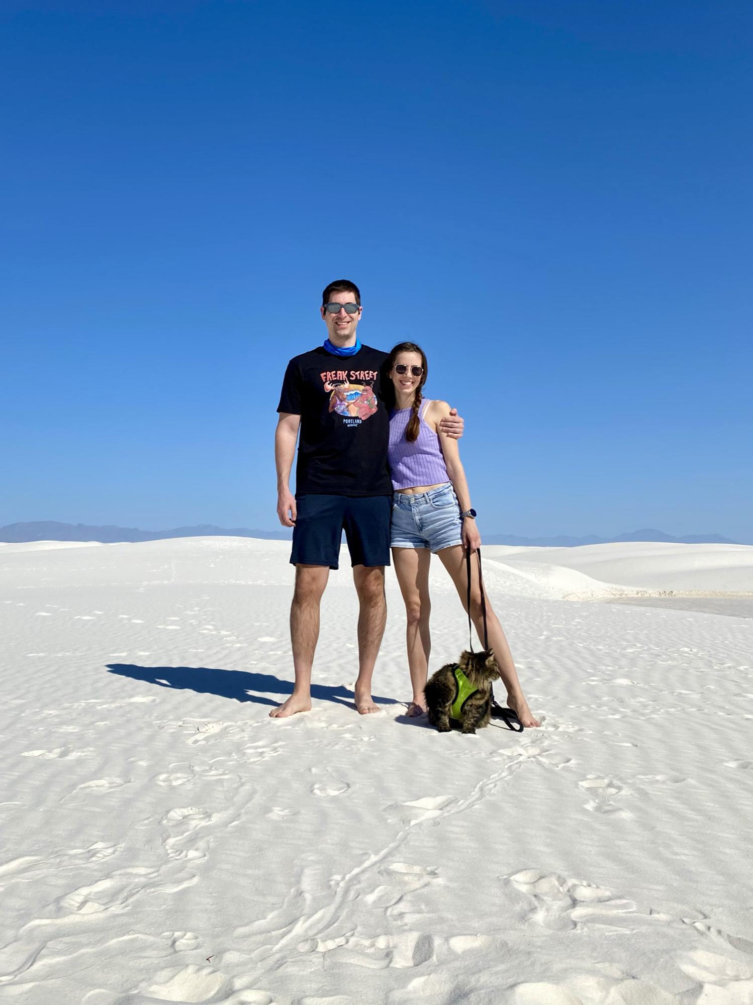 White Sands National Park, New Mexico - where we got engaged