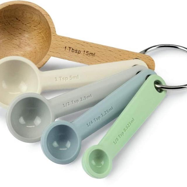 Kitchen Innovations K137NEUT Coastal Measuring Spoon Set
