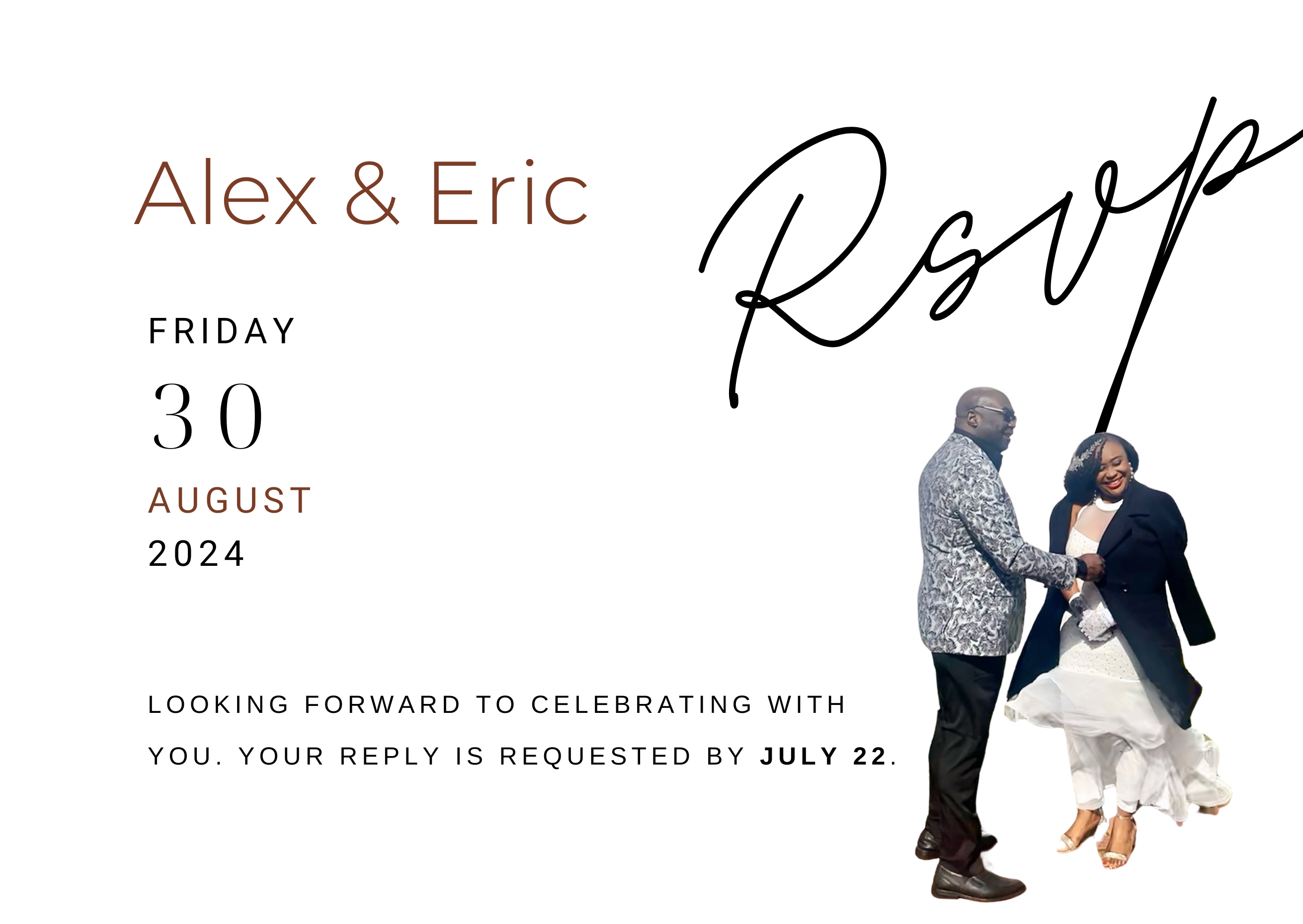 The Wedding Website of Alexandra Okoroji and Eric McGill