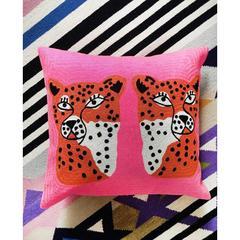 Twinning Cheetah, Pillow- Aelfie
