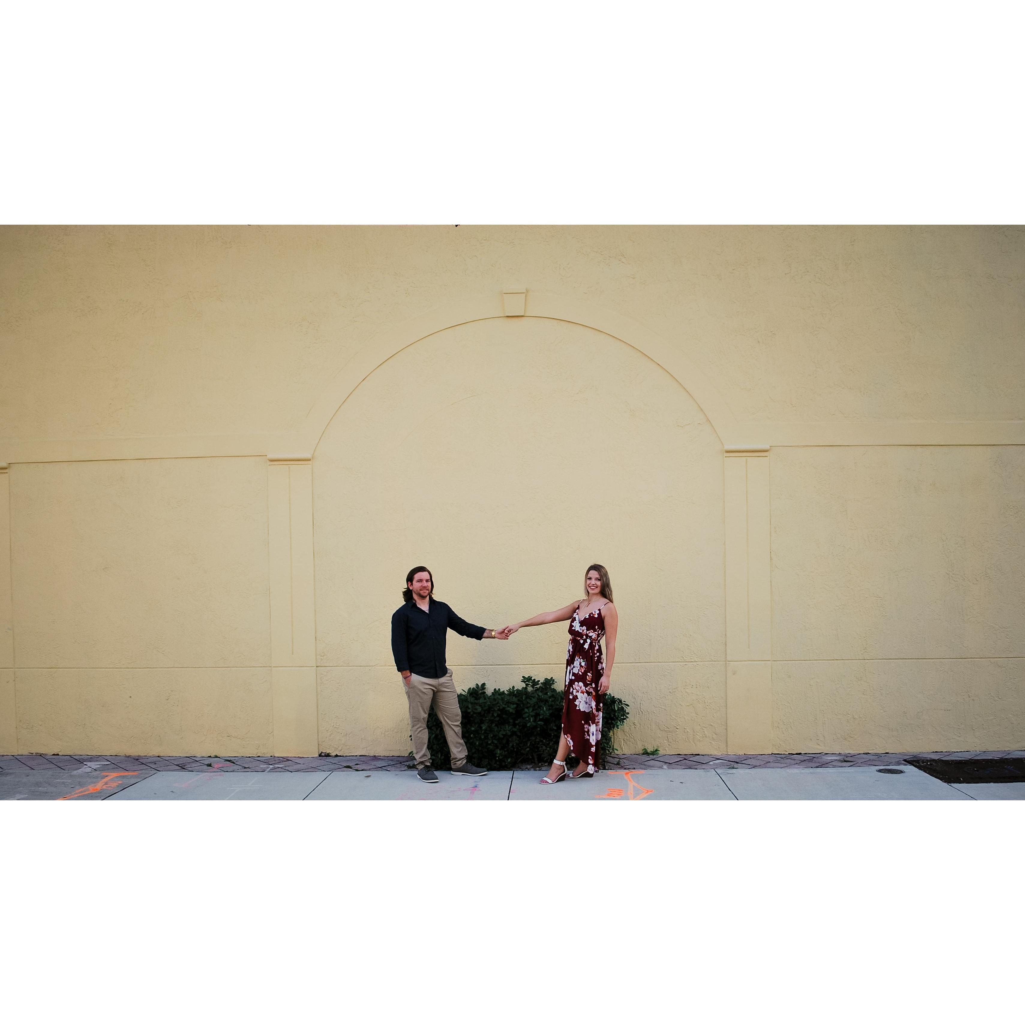 Engagement Photos on Las Olas Blvd in Ft. Lauderdale, FL!