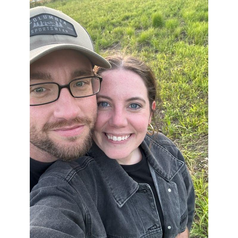 Spending an evening together in the country