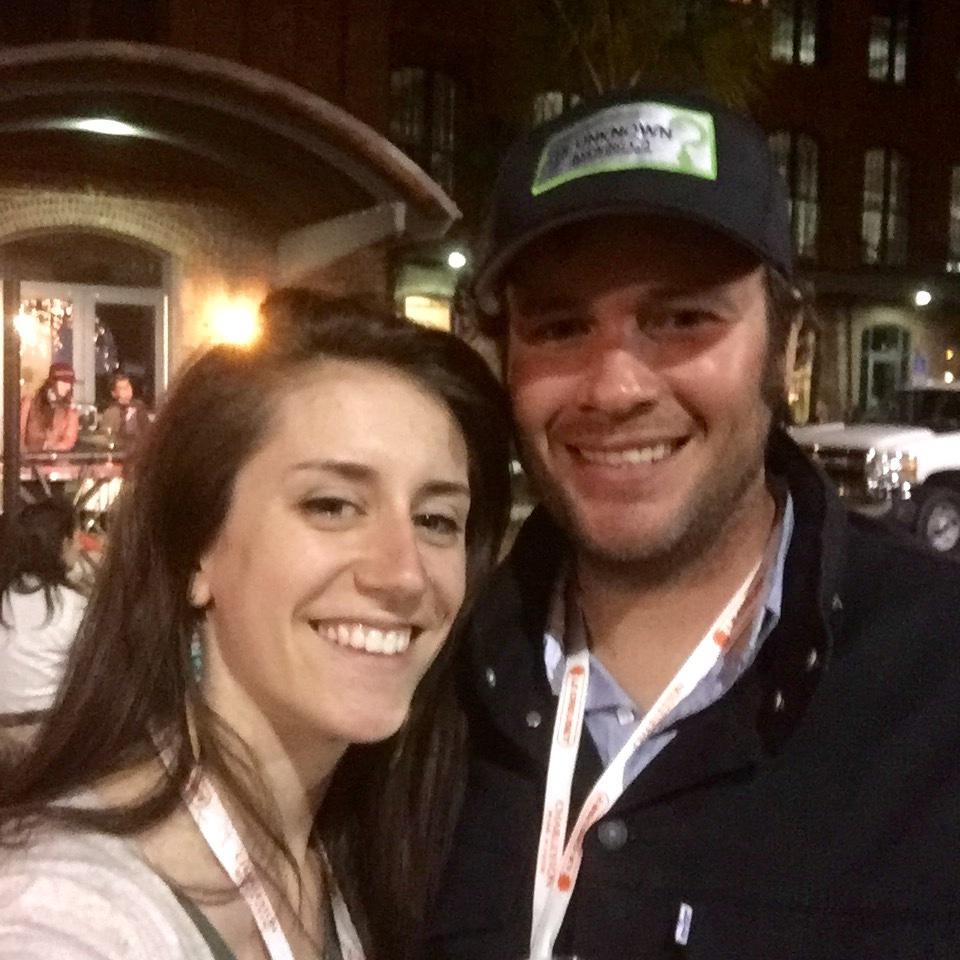 Our first Charleston Wine and Food Festival after party together, 2016.
