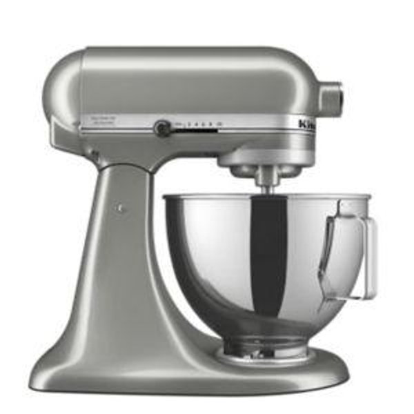 Deluxe 4.5 Quart Tilt-Head Stand Mixer Contour Silver KSM97CU | KitchenAid