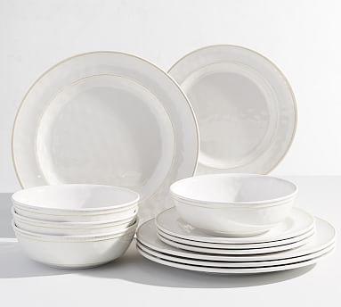 Cabana Melamine 12-Piece Dinnerware Set