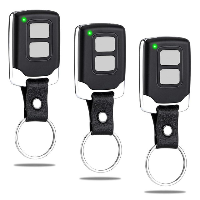 3 Garage Door Opener Remote, for Lift Master Chamberlain Craftsman Garage Door Opener Remote 893LM 893Max 891LM 971LM 973LM 371LM 373LM, Red Orange Green Yellow Purple Learn Button Garage Door Remote