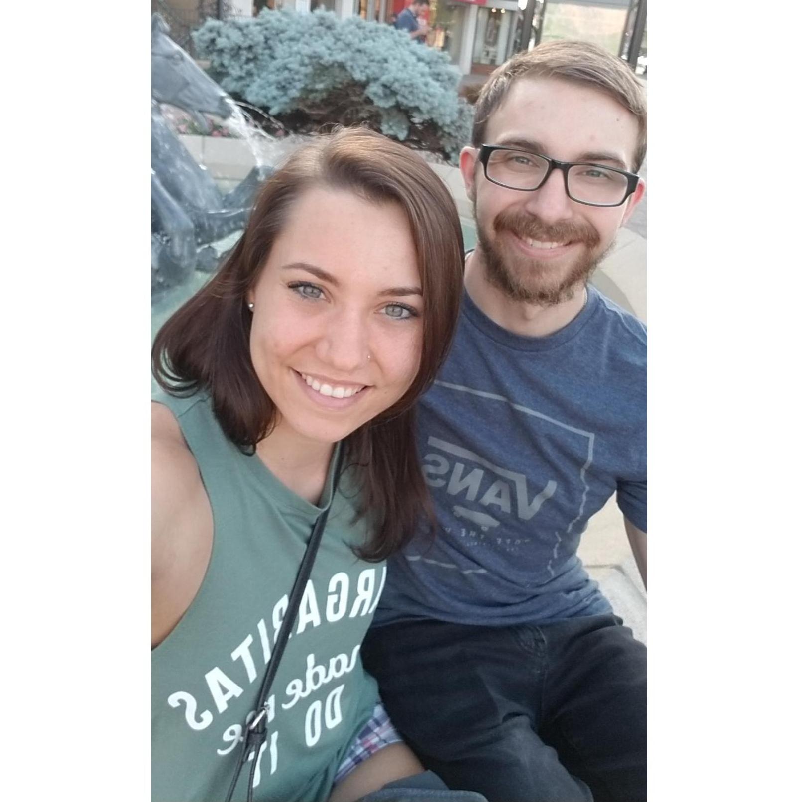 Kansas City - Our first trip together after about 6 months together.