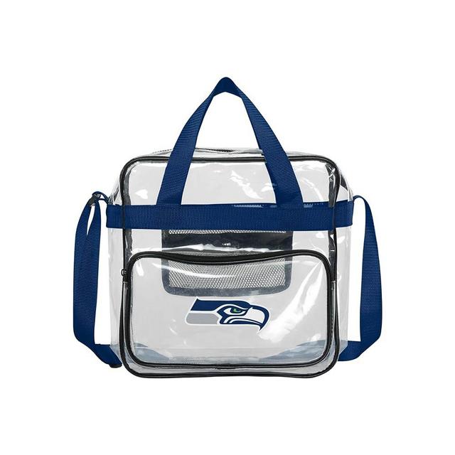 FOCO NFL Team Logo Clear See Through Stadium High End Messenger Bag