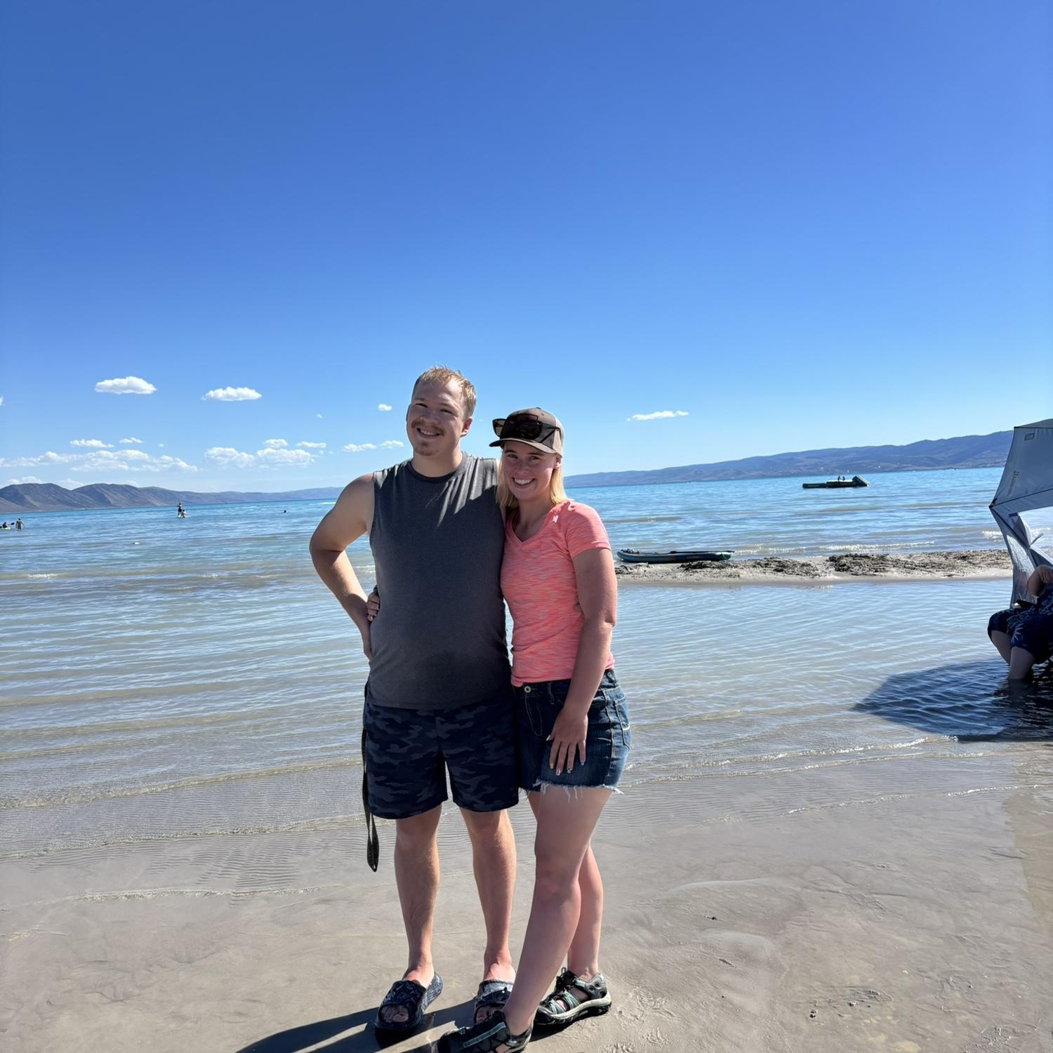Camping in Bear Lake
