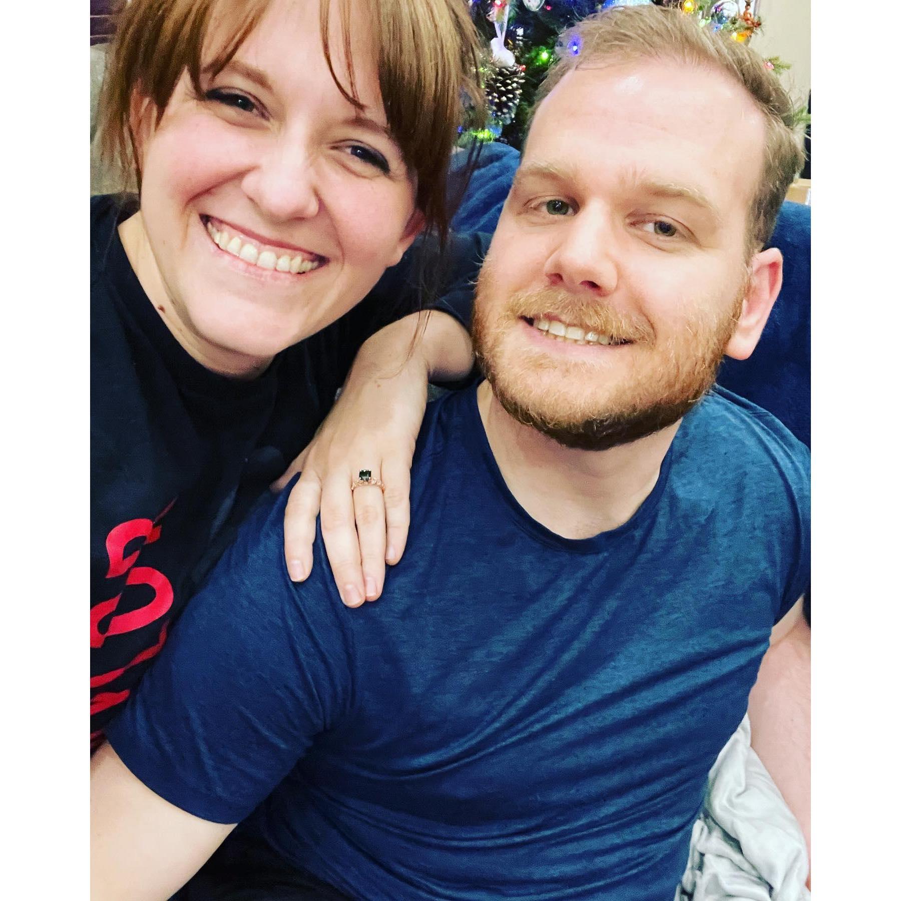 The night Josh asked Kristina to marry him (and she went from moody to happy)