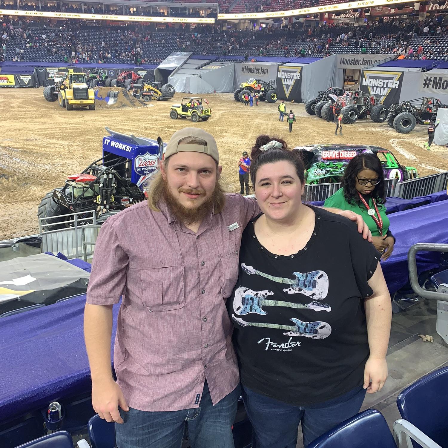 We saw Grave Digger at Monster Jam in February of 2025