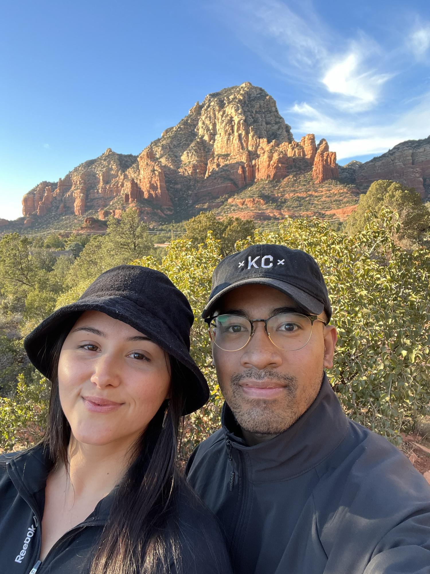 Sedona, AZ when Hannah was on a travel assignment in AZ!