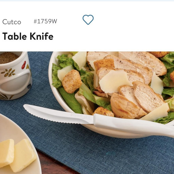 Table Knife only