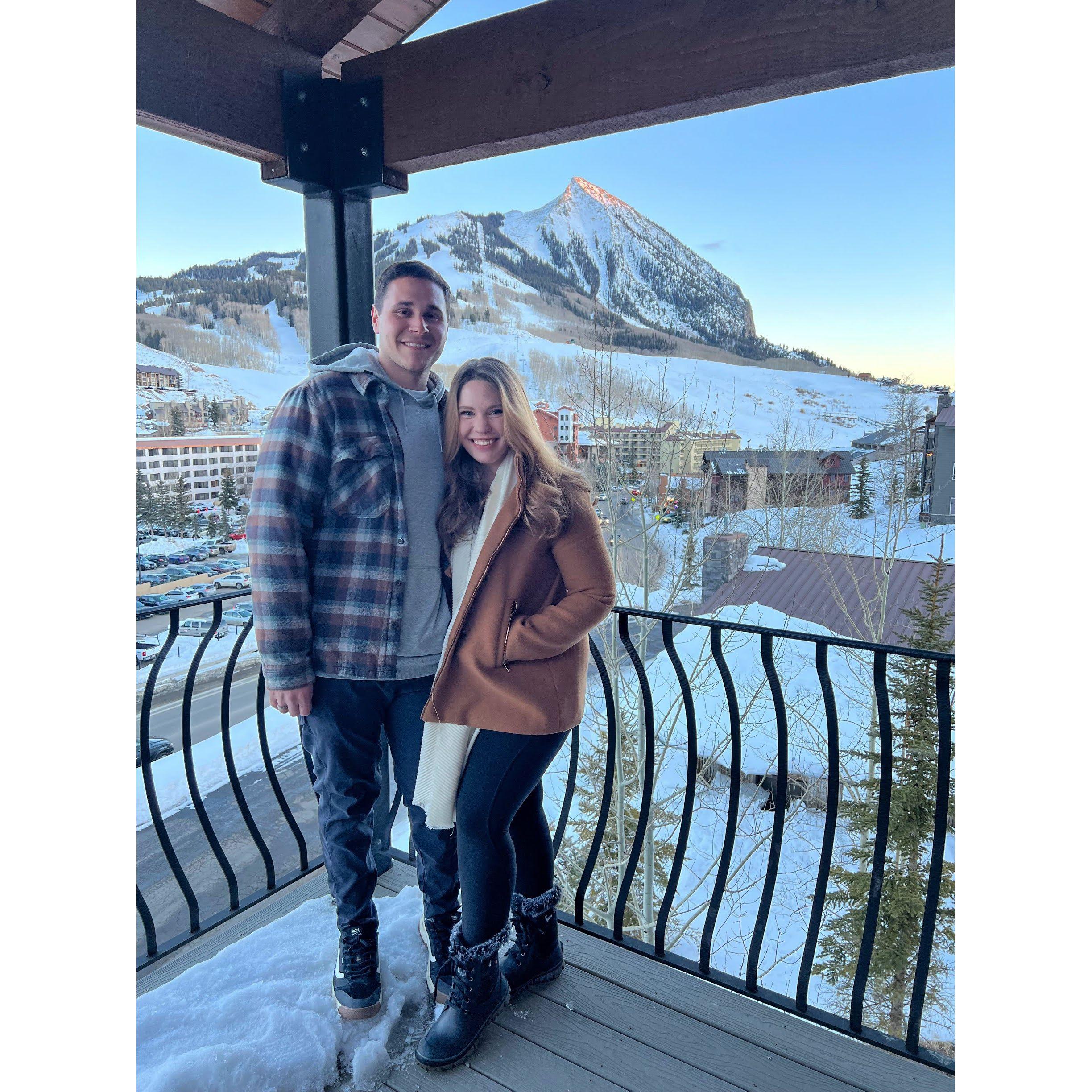 12/31/23 | Getting ready to watch the New Years fireworks over the mountains!