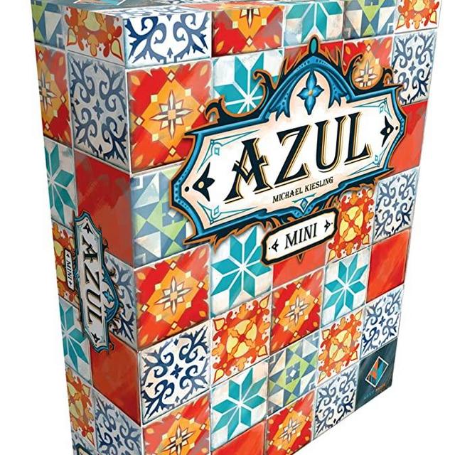 Azul Mini Board Game | Strategy Board Game | Mosaic Tile Placement Game | Family Board Game for Kids and Adults | Ages 8+ | 2-4 Players | Avg. Playtime 30-45 Minutes | Made by Next Move Games