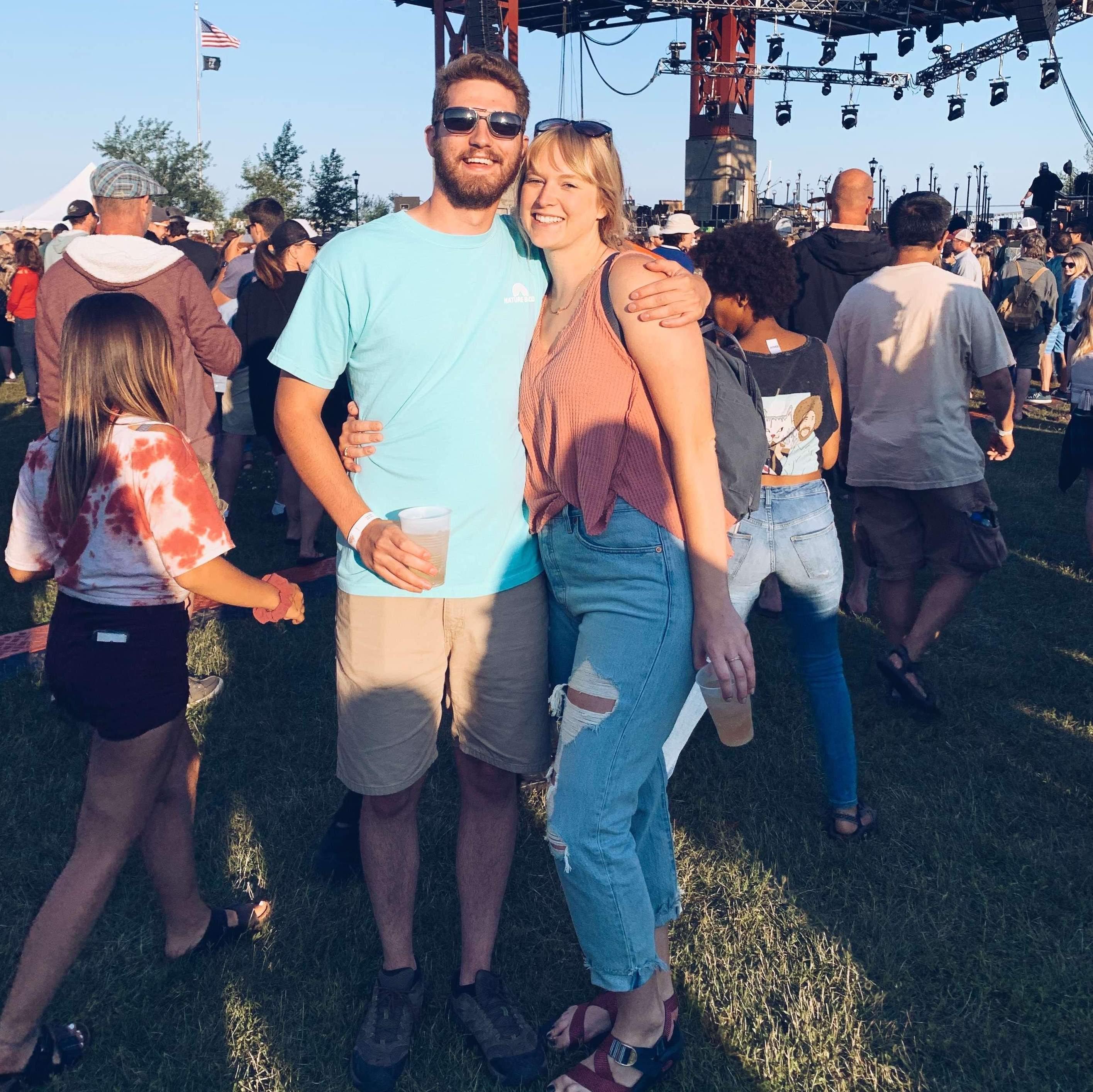 Seeing one of our favorite bands, Trampled by Turtles, in Duluth!