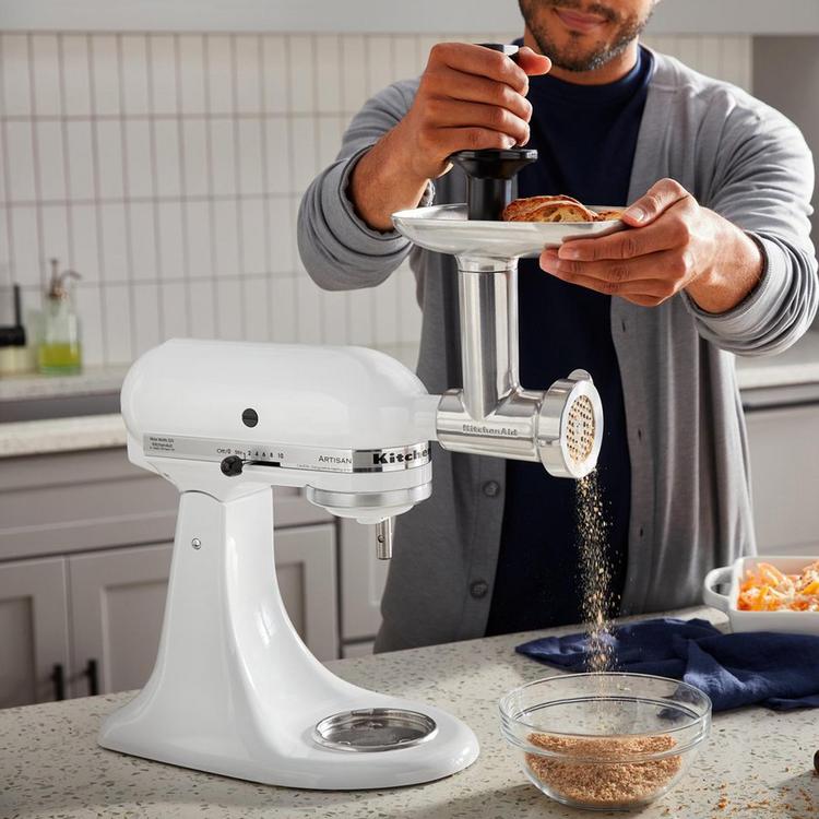 什器セットA(ホワイト) KitchenAid, Artisan Stand Mixer, 5 Qt | Zola
