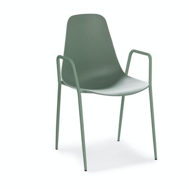 Svelti Aloe Green Dining Armchair