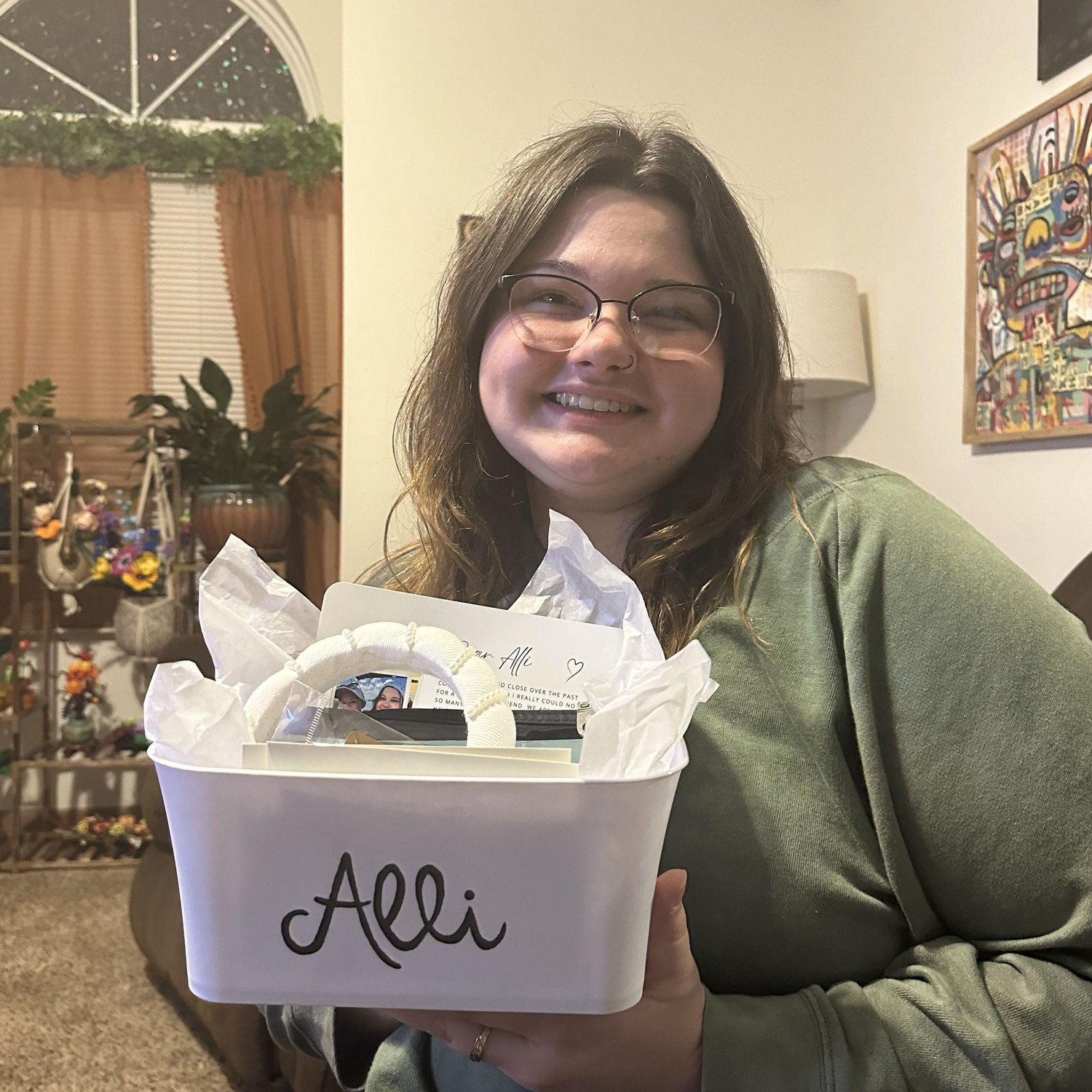 Alli said yes to being one of Sydney's bridesmaids!