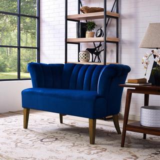 Iris Velvet Settee