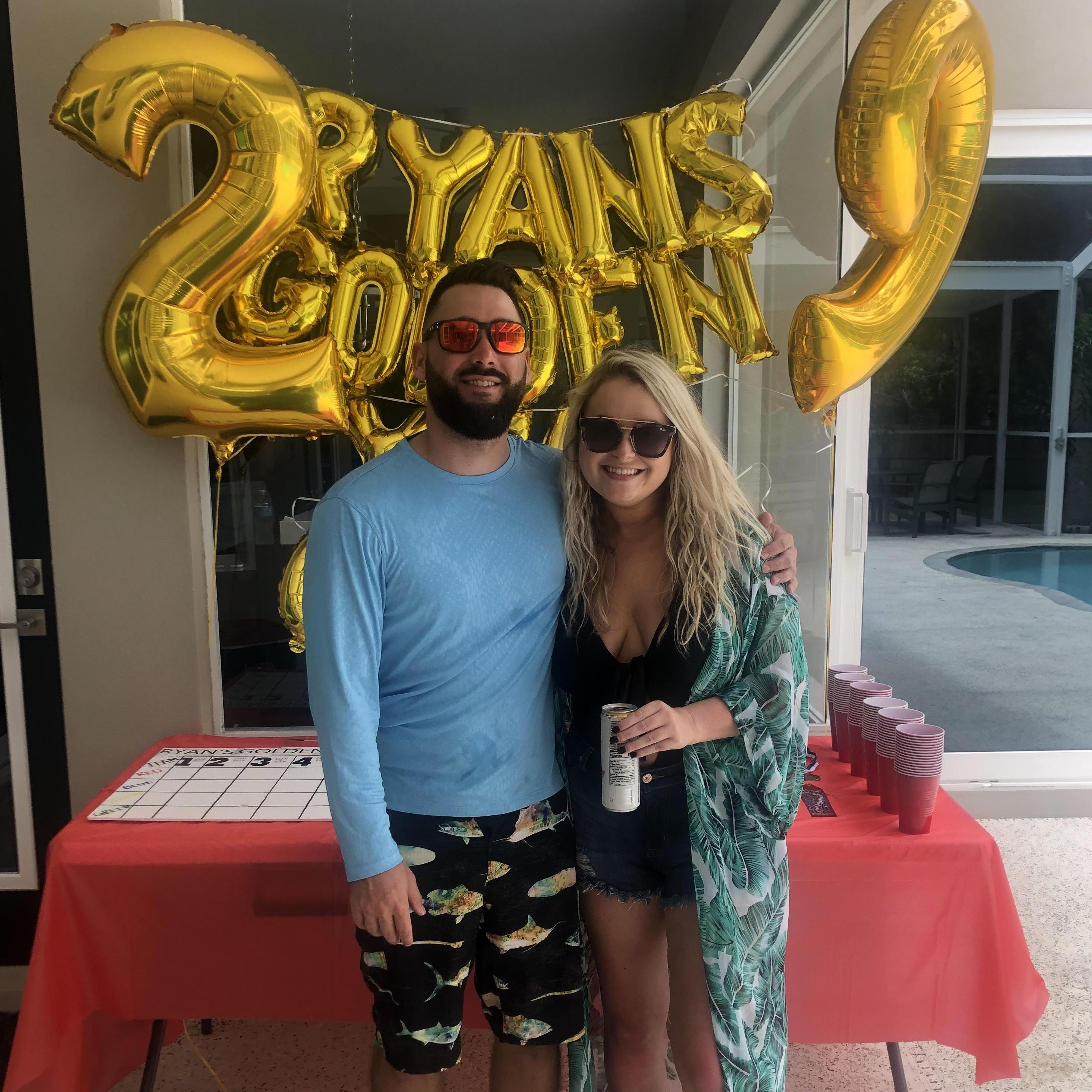 Golden Year Games celebration for Ryan's 29th Birthday in August 2020!