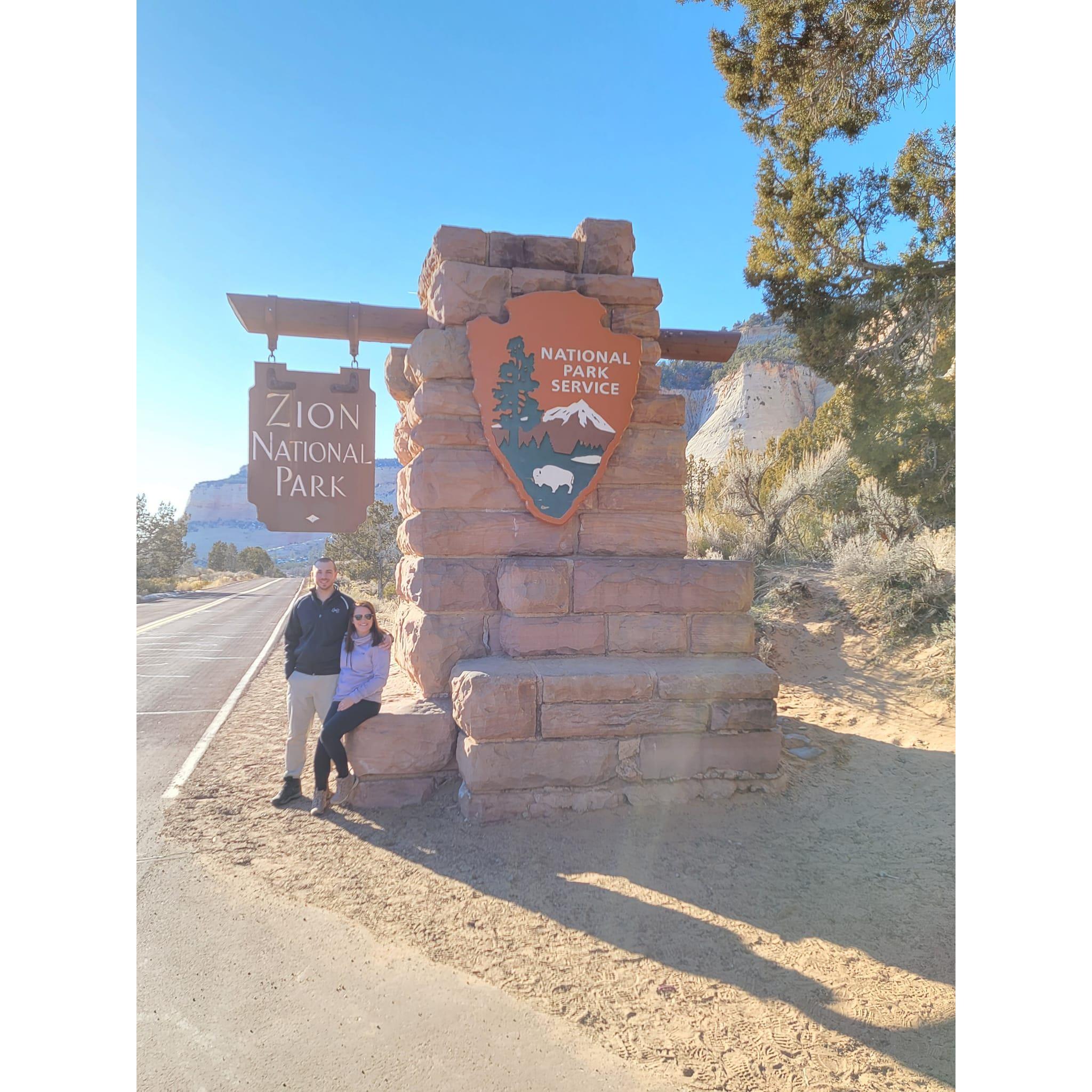 Zion National Park - Feburary 2022