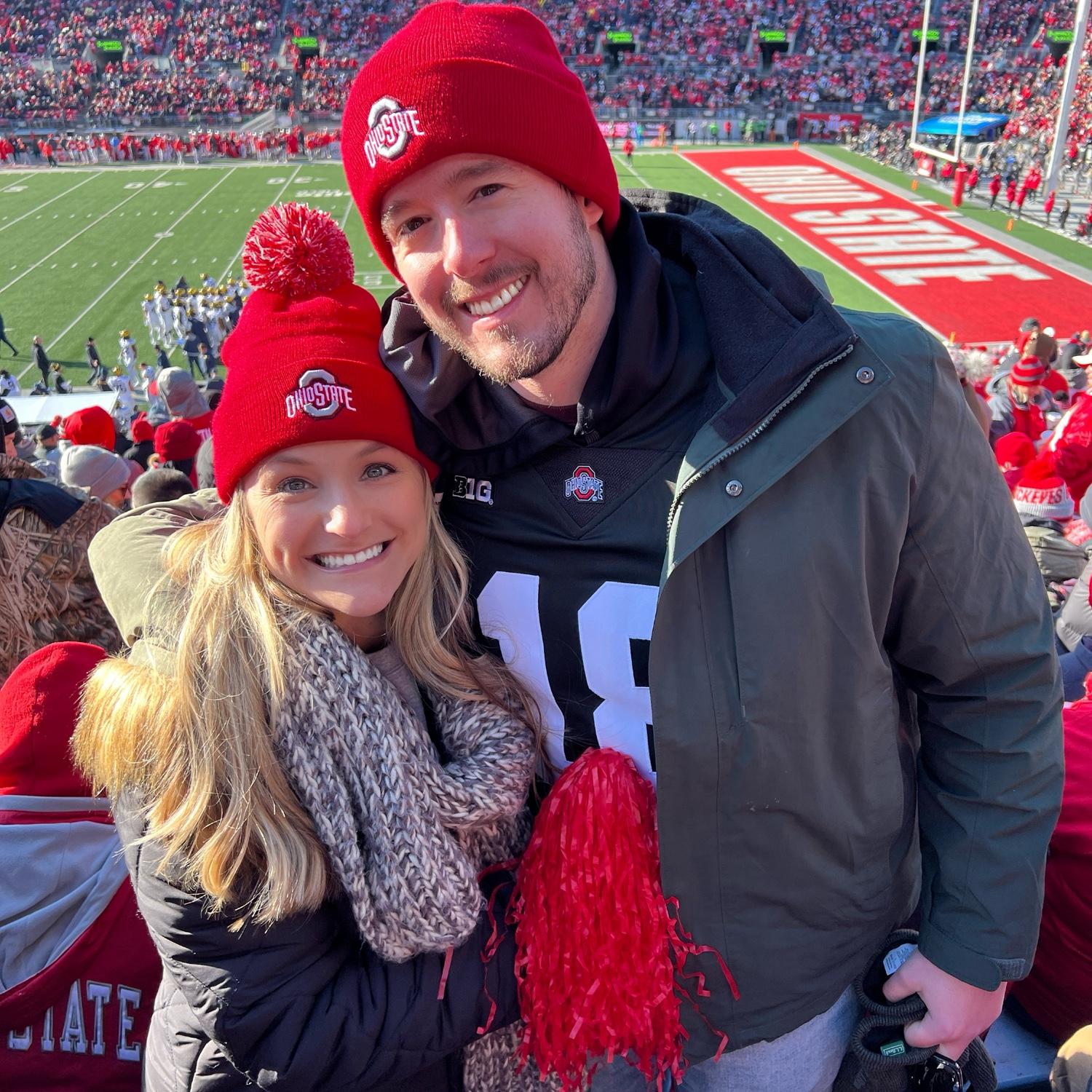 Kendall’s first Ohio State game!