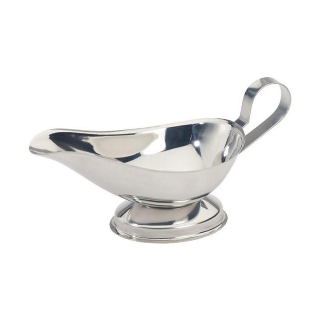 Winco Gravy Boat, Stainless Steel, 5 oz - Pack of 1