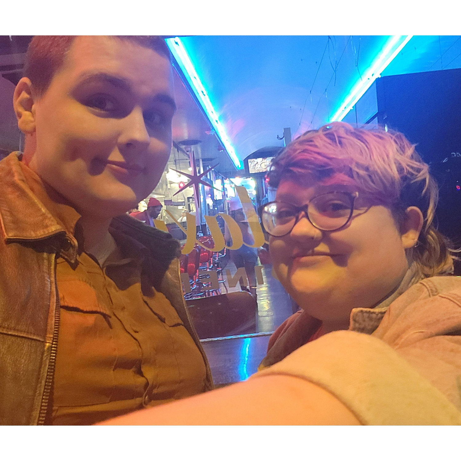 A Valentine's Day date night to Galaxy Diner