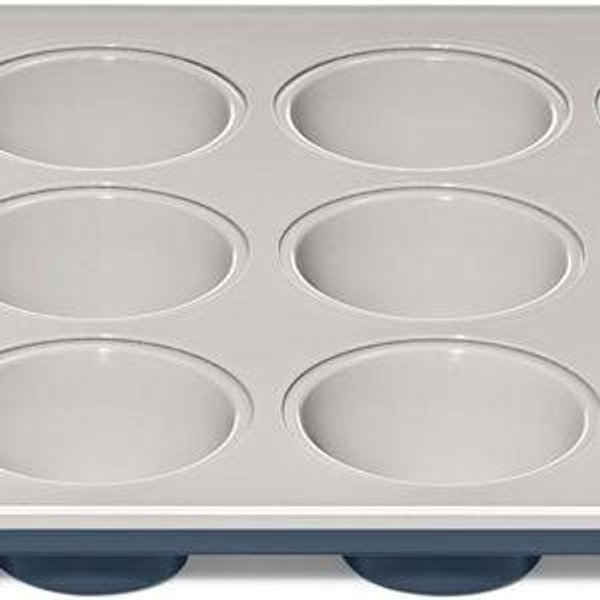 OXO Good Grips Non-Stick Pro Ceramic Coated Metal Bakeware 12 Cup Muffin Pan – Storm Blue