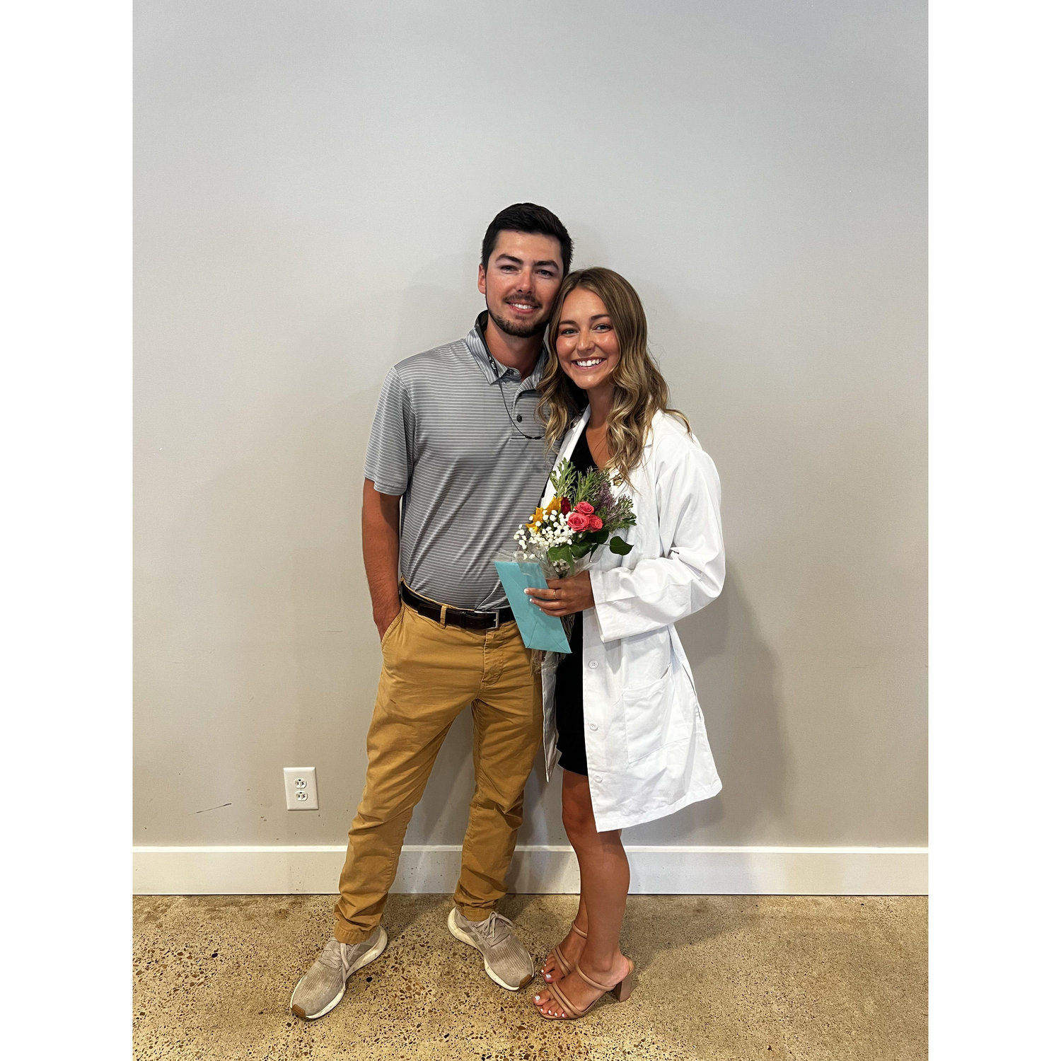 Kristen Graduating Dental Hygiene School!