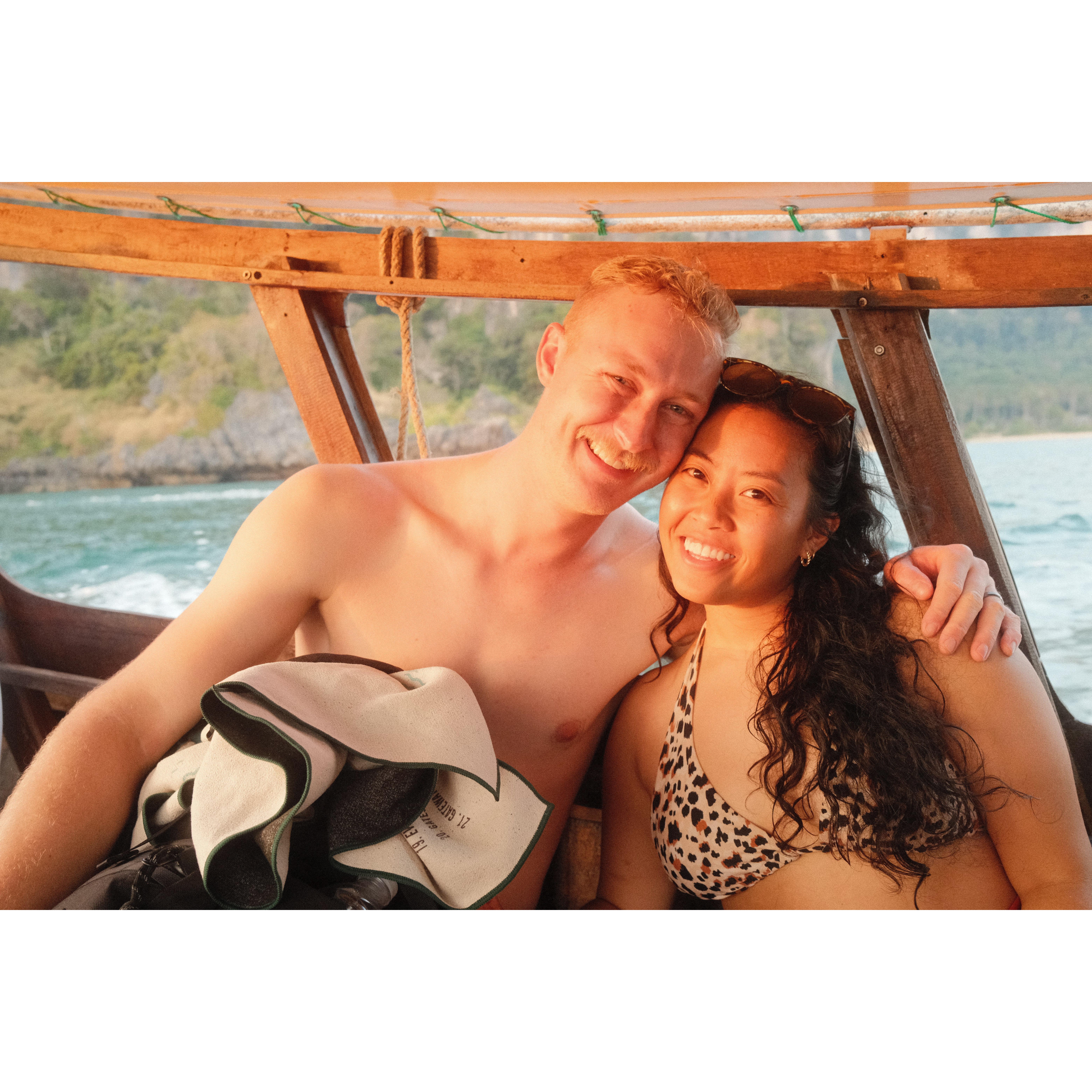 Thailand on a questionable boat!