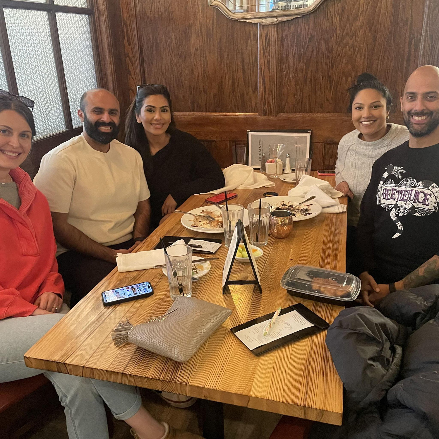 01.04.25 - Lunch with Faraaz’s friends (now mine, too).
