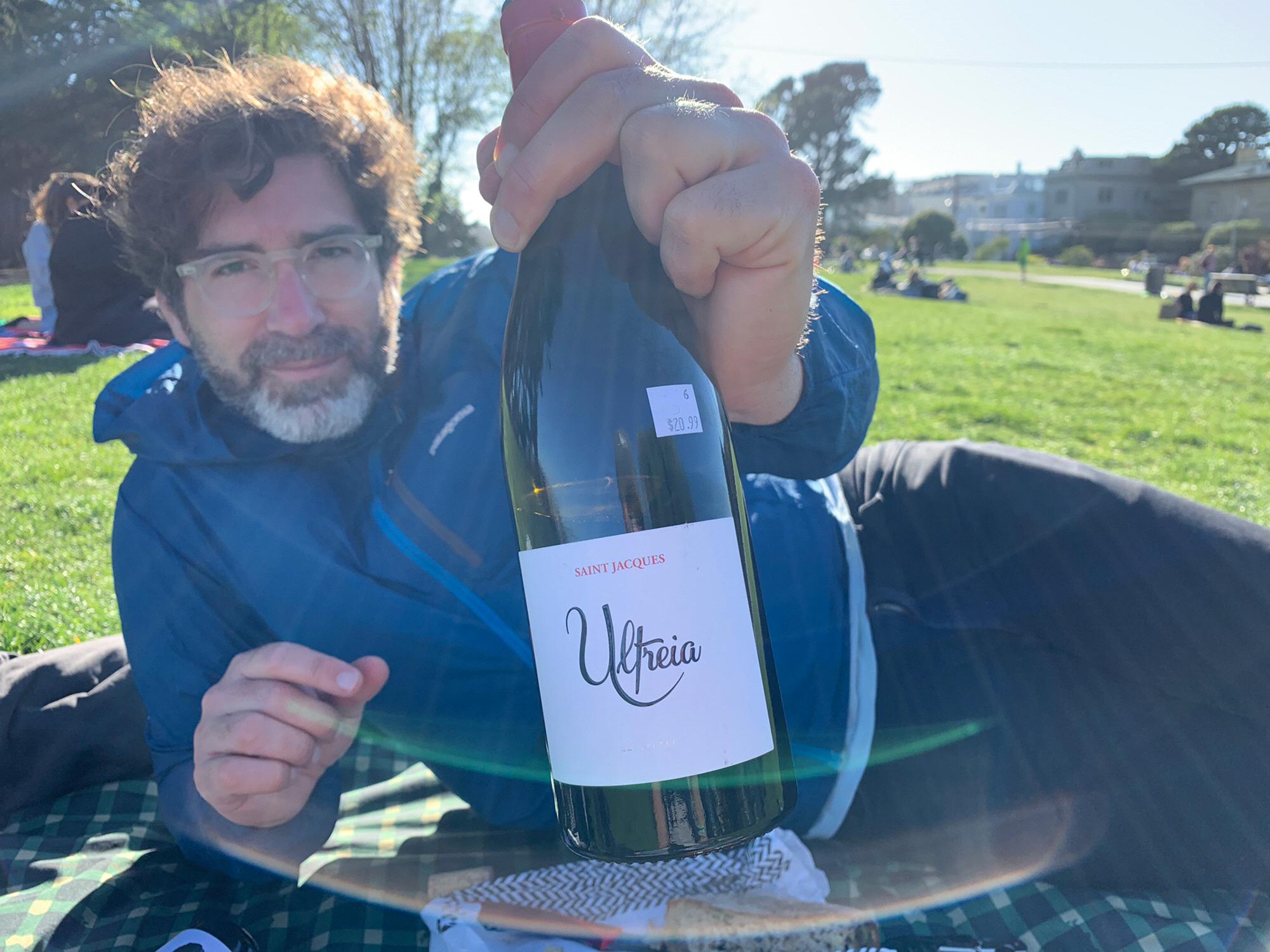We found some Ultreia wine during quarantine