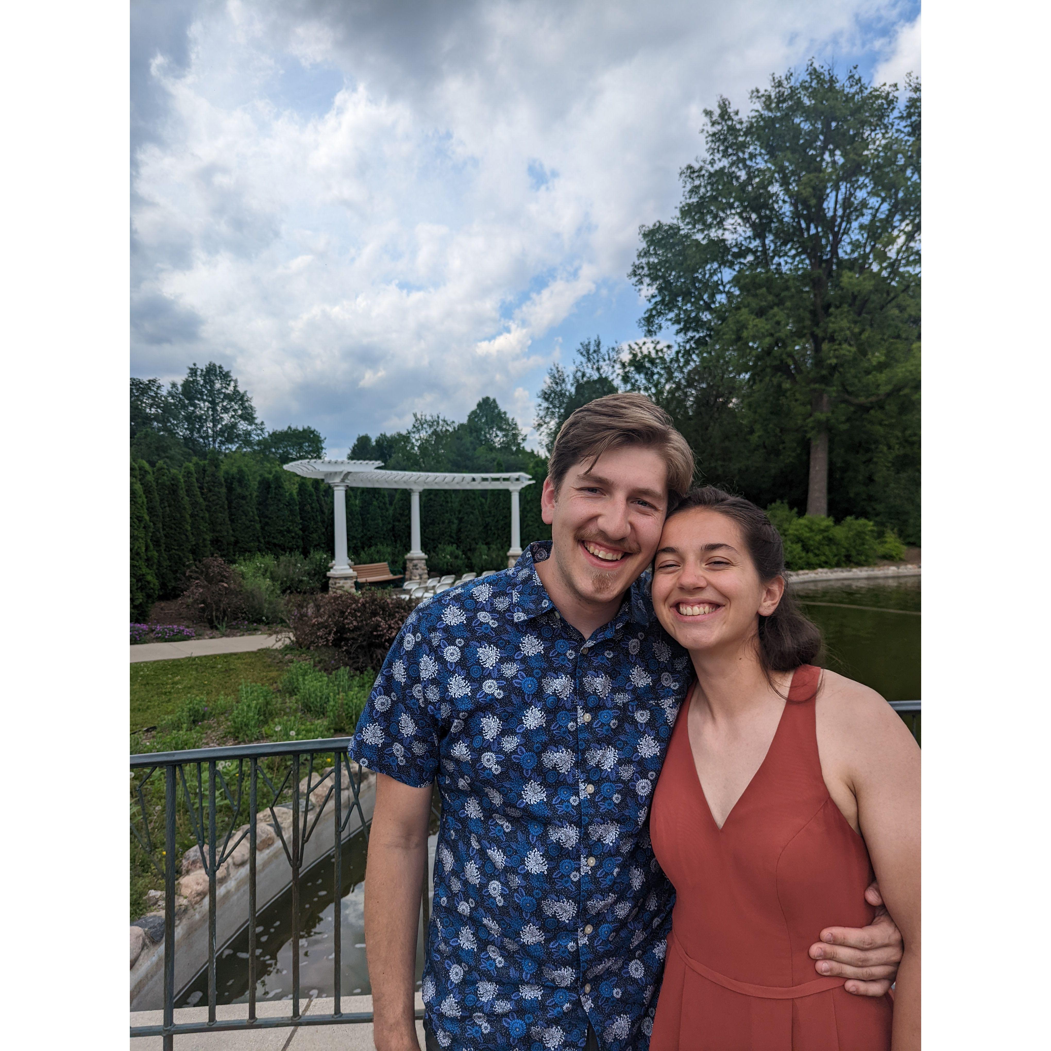 Leah and Chris' wedding June 2022