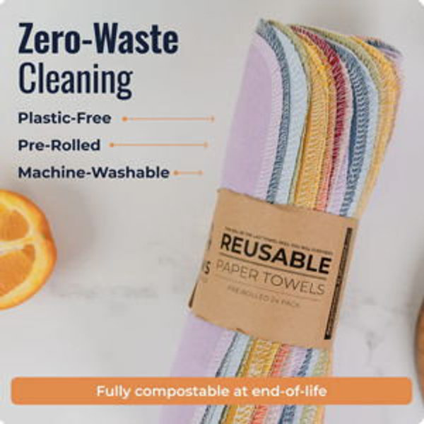 Reusable Paper Towels - Earth Tones