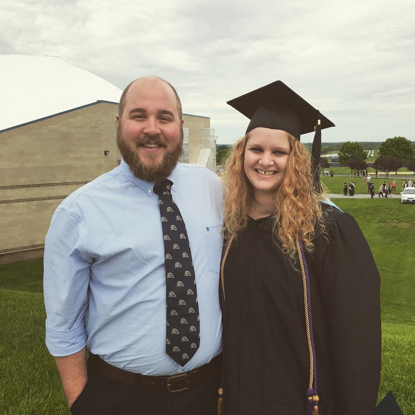 Alison's graduation from Mount St. Mary's for her MBA - May 2019