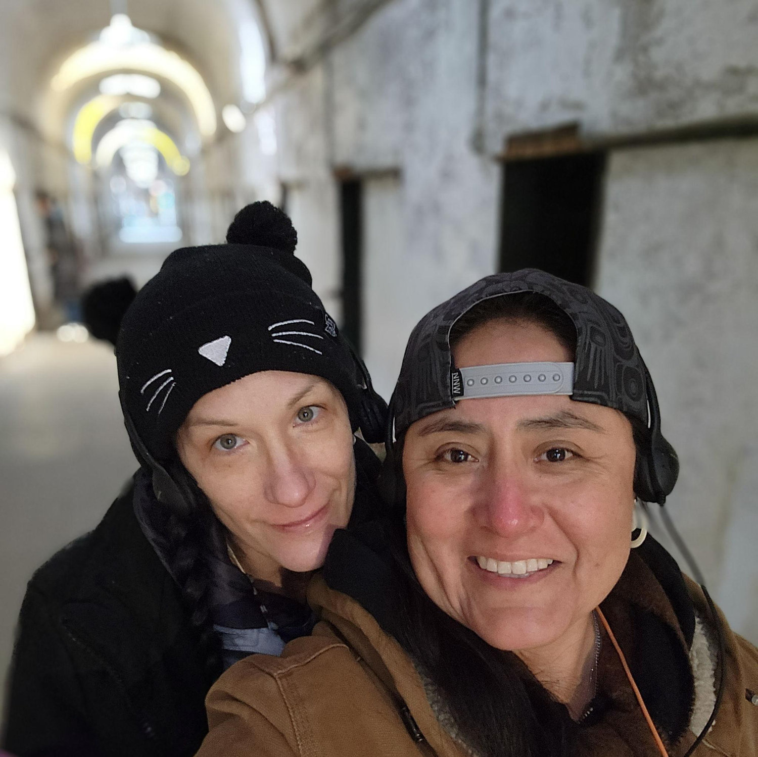 Sightseeing at Eastern State Penitentiary in Philadelphia, PA.