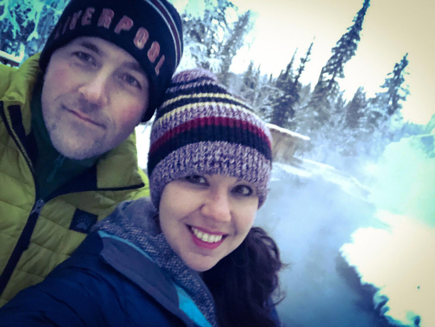 Liard Hot Springs - Alcan trip, January 2019.