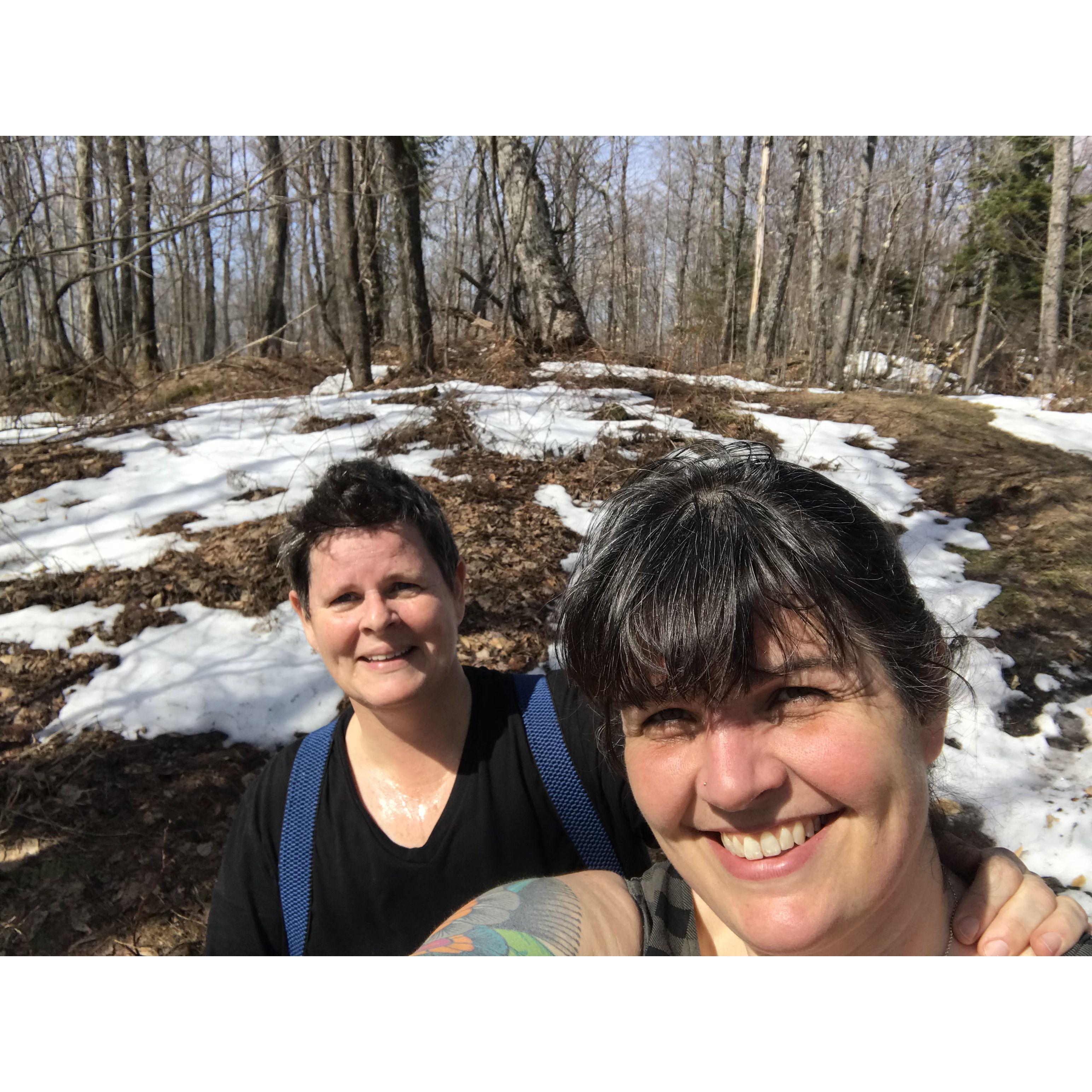 Hiking in Vermont