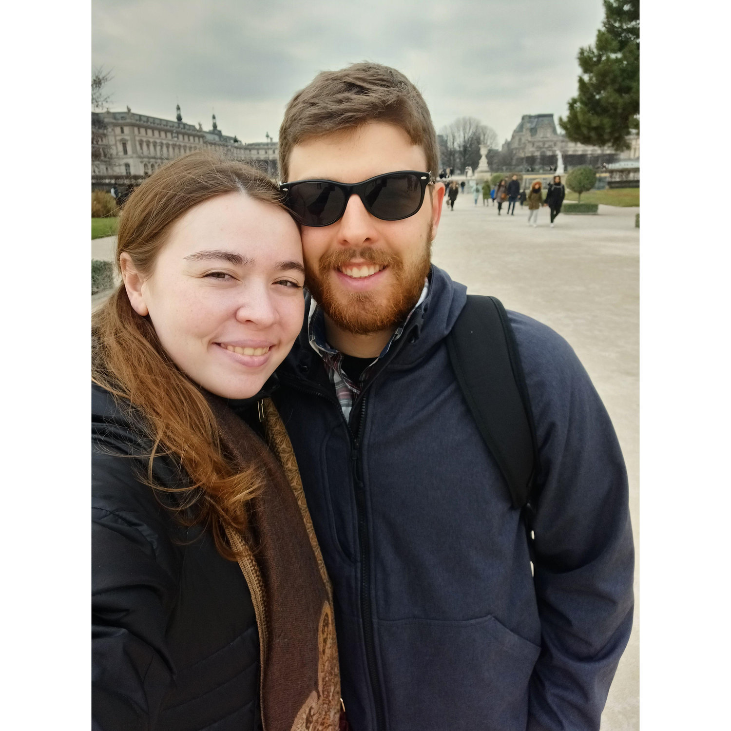 Paris on our first international trip together