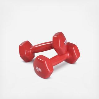Deluxe Vinyl Dumbbells, Set of 2